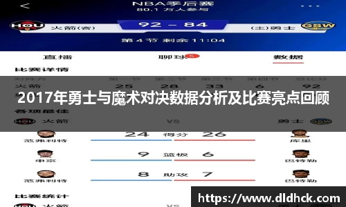 2017年勇士与魔术对决数据分析及比赛亮点回顾